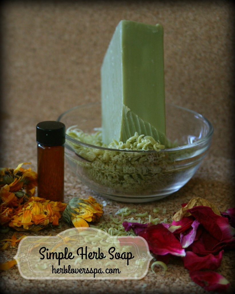 simple herb soap 2